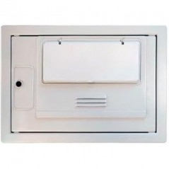 Wasserzähler-Schrank mit Sichtfenster 50×35×20 cm