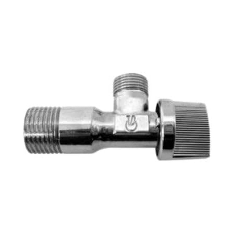 Llave escuadra Ø1/2"X3/8", Fabricadas con latón europeo, Presión nominal: 16 bar.Rango de temperaturas: hasta 95ºC.