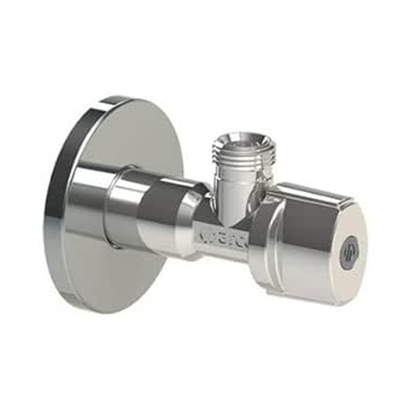 Robinet coupante carrée anticalcaire courte 1/2''-3/8'' Robinet coupante carrée anticalcaire courte 1/2''-3/8''