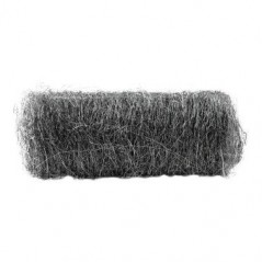 Confezione da 10 rotoli di lana d'acciaio 7x4 cm, set di fibre d'acciaio fini e morbide per la pulizia di tubi e giunti in rame