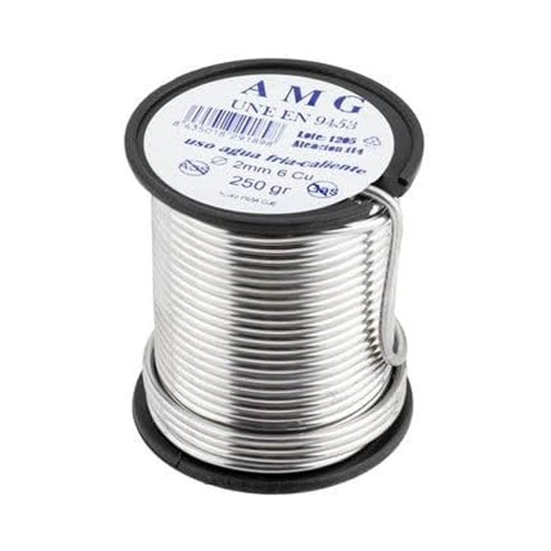 Bobina de estanho-cobre 3,5% 100 gr