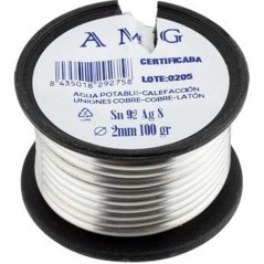 Tin-silver coil 8% 100 gr lead-free