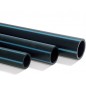 Tuyau polyéthylène alimentaire 25mm 6 bar 100m, basse densité bande bleu, Suinga