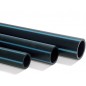 Tuyau polyéthylène alimentaire 16mm 6 bar 200m, basse densité bande bleu, Suinga