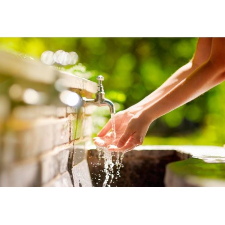 Lebensmittelschlauch mit geringer Dichte, 40 mm, 6 bar, 100 m, blaues Band, größere Dicke und Flexibilität