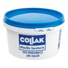 Latex-based sanitary putty with additives as filler, 1 kilo