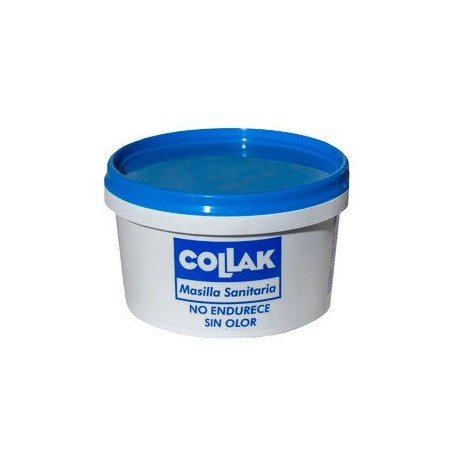 Massa sanitária à base de látex com aditivos como carga, 1 quilo