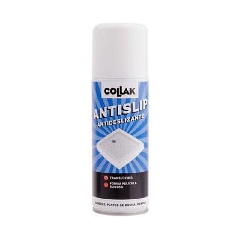 Colorless non-slip varnish to apply on all types of surfaces. Provides a rough coating.