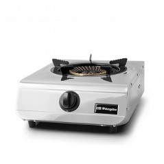 Gas Stove, Black, Stainless Steel, Possibility of Using Butane or Propane Gas, 4.3 Kw Burner