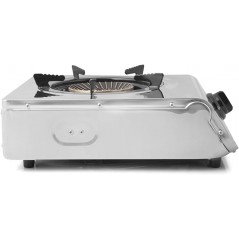 Gas Stove, Black Color, Stainless Steel, Possibility of Using Butane or Propane Gas, 4.3 Kw Burner