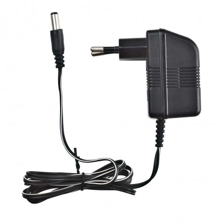 Tondeuse à cheveux électrique rechargeable. Étanche. 5 positions de coupe. Tête et lames amovibles. Lame en acier inoxydable.