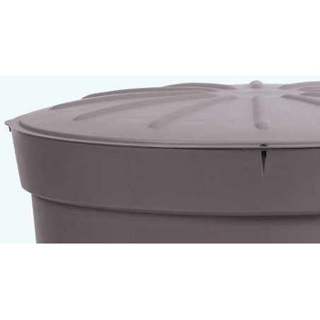 300 litre granite grey rainwater tank