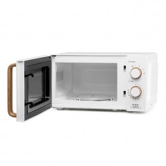 Microwave with 20 liters Capacity, 5 Levels, Timer up to 30 Minutes, 700W power, White Color