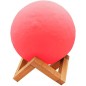 Lampada Luna 3D Thulos, 15 cm. Cambia i colori al tocco, con luce fissa o variabile