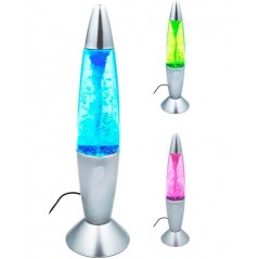 Lampe lave avec fonction tornade et changement de couleur