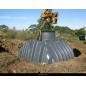 Grounded polyethylene tank 3750 liters Grounded polyethylene tank 3750 liters