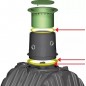 Underground polyethylene tank 6500 liters Underground polyethylene tank 6500 liters
