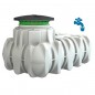 Underground polyethylene tank 1500 liters for food Underground polyethylene tank 1500 liters for food
