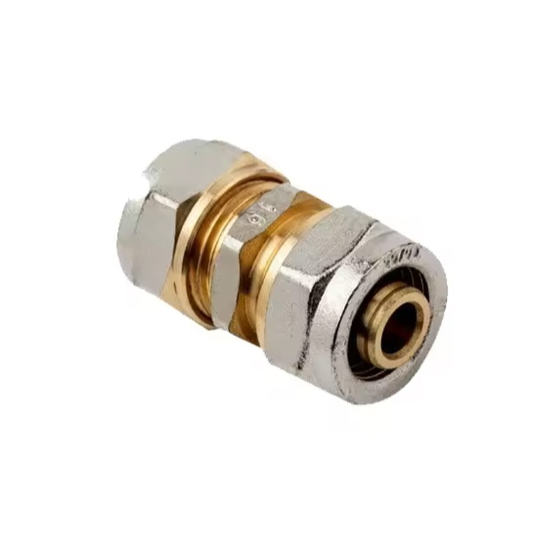 Manga de compressão para tubos multicamadas, 16 mm, sem necessidade de máquina de crimpagem, cinza Manga de compressão para tubos multicamadas, 16 mm, sem necessidade de máquina de crimpagem, cinza