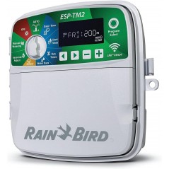 Kit profesional riego automático Rain Bird de 2 zonas 24v para tuberia 32mm