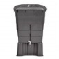 Depósito de Agua Polipropileno 300 litros. Incluye Tapadera + Soporte. Largo 66cm, Ancho 80cm, Alto 92cm, gris Depósito de Agua Polipropileno 300 litros. Incluye Tapadera + Soporte. Largo 66cm, Ancho 80cm, Alto 92cm, gris