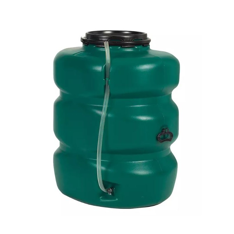 Réservoir d'eau de pluie 500 L Graf, Recuperateur d Eau de Pluie 500 litres, 72x88x108 cm, vert