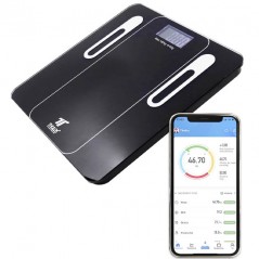 Thulos bathroom scale with BLUETOOTH, multiple measurements. App for iOS and Android.