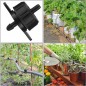 10 x Goutteur autorégulant 4 l/h, Goutteurs d'irrigation en ligne système micro, Goutteur pour arrosage agriole et jardinage