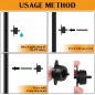 Lot de 500 Goutteur autorégulant 4 l/h, Goutteurs d'irrigation en ligne système micro, Goutteur pour arrosage agriole et jardina Lot de 500 Goutteur autorégulant 4 l/h, Goutteurs d'irrigation en ligne système micro, Goutteur pour arrosage agriole et jardina