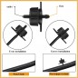 Lot de 500 Goutteur autorégulant 4 l/h, Goutteurs d'irrigation en ligne système micro, Goutteur pour arrosage agriole et jardina Lot de 500 Goutteur autorégulant 4 l/h, Goutteurs d'irrigation en ligne système micro, Goutteur pour arrosage agriole et jardina