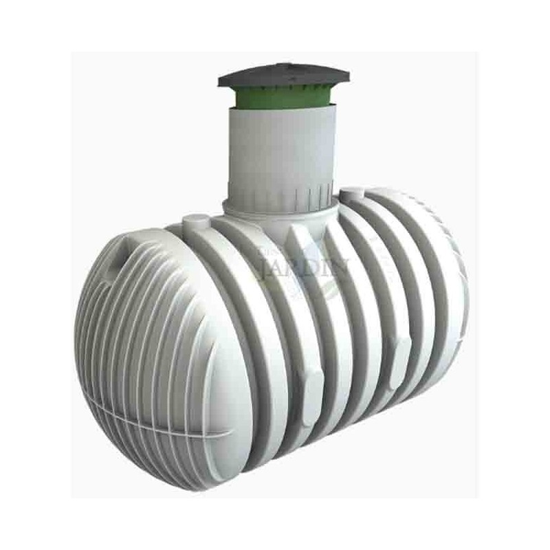 Underground polyethylene drinking water tank, 16,000 liters