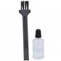 Tondeuse à barbe et cheveux rechargeable au design vintage Thulos, lame en acier au carbone Tondeuse à barbe et cheveux rechargeable au design vintage Thulos, lame en acier au carbone