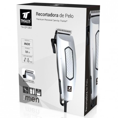 Aparador de pelos Thulos. Inclui acessórios [Color Plata]