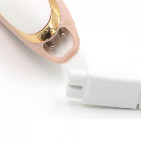 Thulos Körperhaarentferner, per USB wiederaufladbar, 45 Minuten Akkulaufzeit, 3 Führungskämme.