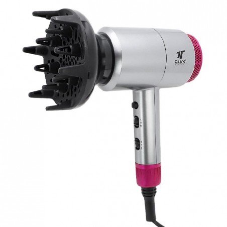 Asciugacapelli Thulos Ionico. 1600-1800 W. Include diffusore e concentratore.