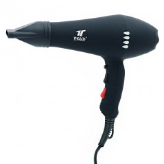 Sèche-cheveux ionique Thulos avec lumières LED. 2000W. Comprend un diffuseur et un concentrateur.