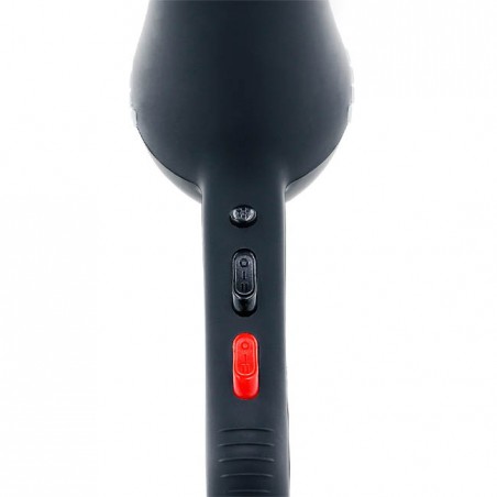 Sèche-cheveux ionique avec lumières LED. 2000 W. Diffuseur et concentrateur inclus.