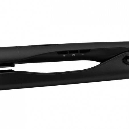 Thulos hair straightener with LED display, ceramic coating.