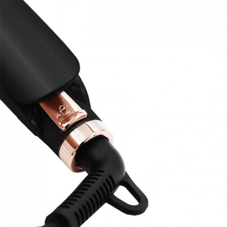 Thulos hair straightener with LED display, ceramic coating.