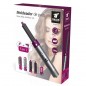 Thulos 5-in-1 Haarstyler | Trocknet und stylt gleichzeitig | 5 austauschbare Aufsätze | 3 Geschwindigkeitsstufen