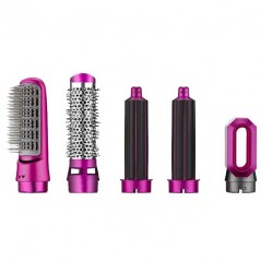 Thulos 5-in-1 Haarstyler | Trocknet und stylt gleichzeitig | 5 austauschbare Aufsätze | 3 Geschwindigkeitsstufen