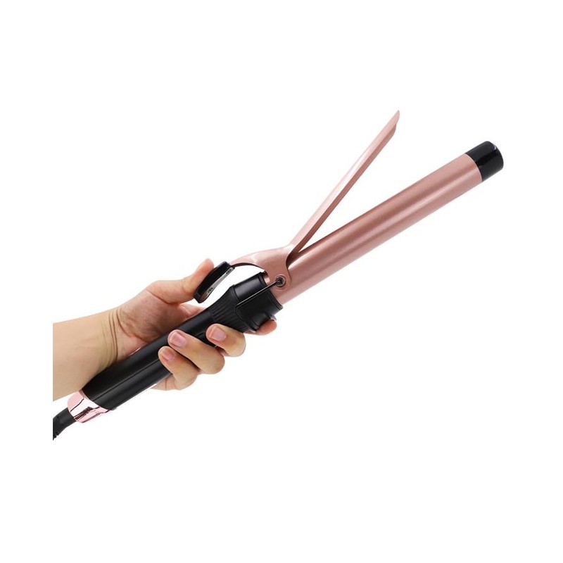Modelador de cachos, cilindro de 28 mm. Indicador LED. Potência: 60 W.