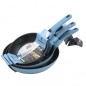 Thulos Non-Stick Coating Frying Pan Stone Effect Ø20 cm. Thulos Non-Stick Coating Frying Pan Stone Effect Ø20 cm.