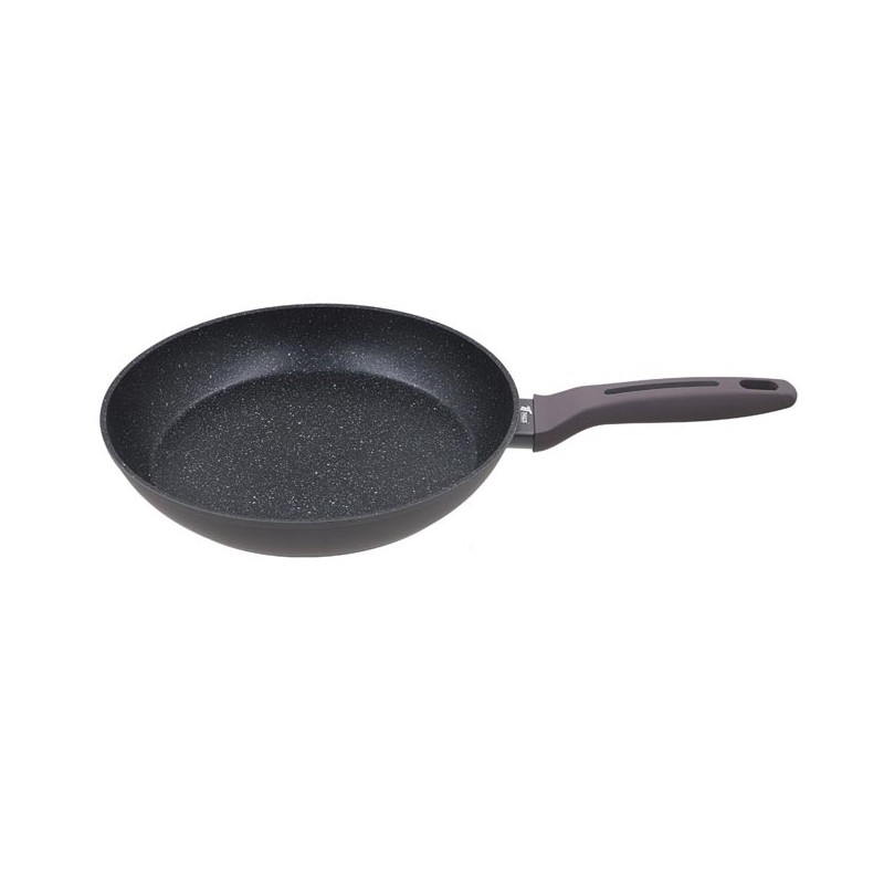 Poêle gris Thulos Revêtement Antiadhésif Effet Pierre Ø28 cm Poêle gris Thulos Revêtement Antiadhésif Effet Pierre Ø28 cm