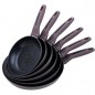 Poêle gris Thulos Revêtement Antiadhésif Effet Pierre Ø30 cm Poêle gris Thulos Revêtement Antiadhésif Effet Pierre Ø30 cm