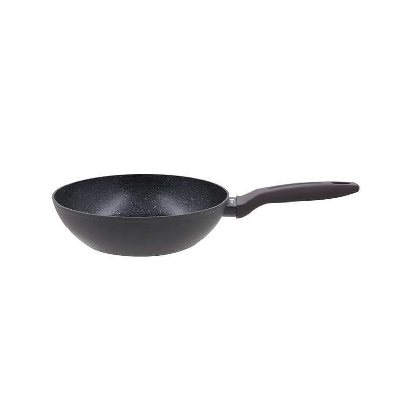 Poêle à Frire Thulos avec Revêtement Antiadhésif - Ø28 cm Poêle à Frire Thulos avec Revêtement Antiadhésif - Ø28 cm