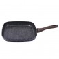 Set of 2 frying pans Ø20-Ø24 + Grill 28 cm Thulos, stone coating. Set of 2 frying pans Ø20-Ø24 + Grill 28 cm Thulos, stone coating.