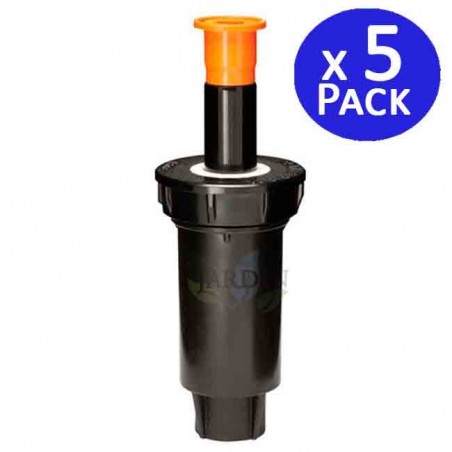 Pacote com 5 difusores de irrigação Rain Bird 1802, haste com 5 cm de altura