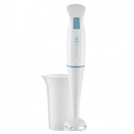 Liquidificador de mão Thulos, 200W, lâmina de aço inoxidável [Turquesa] .