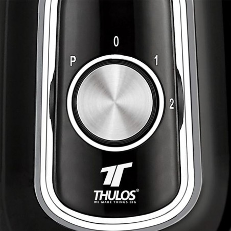 Liquidificador Thulos 500W com pés antiderrapantes, 2 velocidades com função PULSE.